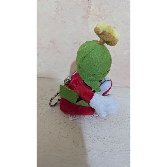 Marvin The Martian Plush Keychain 5" Play By Play Red Green White - Picture 2 of 8